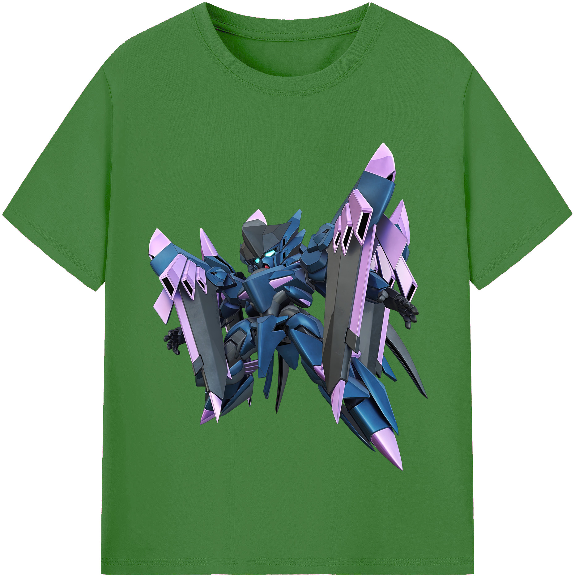 （画像用） 機動戦士ガンダム Mobile Suit Gundam レディースカジュアルプリントTシャツ（綿100％）